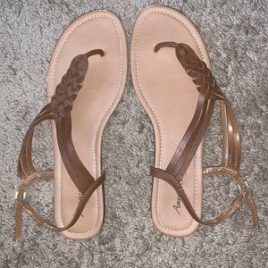Brown sandals